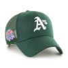 Pánská kšiltovka Oakland Athletics MLB Branson Sure Shot '47 MVP Dark Green