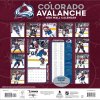 Kalendář Colorado Avalanche NHL 2025 Wall Calendar