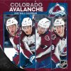 Kalendář Colorado Avalanche NHL 2025 Wall Calendar