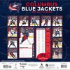 Kalendář Columbus Blue Jackets NHL 2025 Wall Calendar