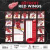Kalendář Detroit Red Wings NHL 2025 Wall Calendar