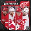 Kalendář Detroit Red Wings NHL 2025 Wall Calendar