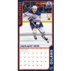 Kalendář Edmonton Oilers NHL 2025 Wall Calendar
