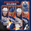 Kalendář Edmonton Oilers NHL 2025 Wall Calendar