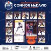 Kalendář Edmonton Oilers NHL Connor McDavid #97 2025 Wall Calendar