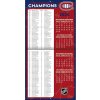 Kalendář Montreal Canadiens NHL 2025 Wall Calendar