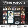 Kalendář NHL Mascots 2025 Wall Calendar