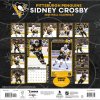 Kalendář Pittsburgh Penguins NHL Sidney Crosby #87 2025 Wall Calendar
