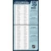 Kalendář Seattle Kraken NHL 2025 Wall Calendar