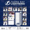 Kalendář Tampa Bay Lightning NHL 2025 Wall Calendar