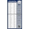 Kalendář Toronto Maple Leafs NHL 2025 Wall Calendar