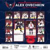 Kalendář Washington Capitals NHL Alexander Ovechkin #8 2025 Wall Calendar