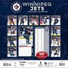 Kalendář Winnipeg Jets NHL 2025 Wall Calendar