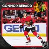 Kalendář Chicago Blackhawks NHL Connor Bedard 2025 Wall Calendar
