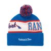 Pánska Zimná čiapka New York Rangers Block Sweep Pom Knit