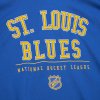 Pánská mikina St. Louis Blues NHL Retro Fleece Hoodie Current Logo