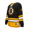 Pánská mikina Boston Bruins NHL Heritage Lace-Up Crew Vintage Logo