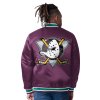 Pánská Oboustranná bunda Anaheim Ducks NHL The CLOSER Reversible Varsity Satin Jacket