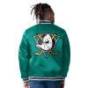 Pánská Oboustranná bunda Anaheim Ducks NHL The CLOSER Reversible Varsity Satin Jacket