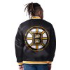 Pánská Oboustranná bunda Boston Bruins NHL The CLOSER Reversible Varsity Satin Jacket