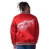 Pánska Bunda Detroit Red Wings Closer Reversible Varsity Satin Jacket