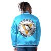 Pánská Oboustranná bunda Pittsburgh Penguins NHL The CLOSER Reversible Varsity Satin Jacket