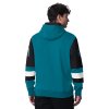Pánská mikina San Jose Sharks NHL END ZONE Fleece Hoodie