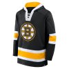 Pánská mikina Boston Bruins NHL Mens Laced Hockey Hoodie