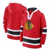 Pánská mikina Chicago Blackhawks NHL Mens Laced Hockey Hoodie