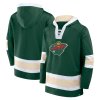 Pánská mikina Minnesota Wild NHL Mens Laced Hockey Hoodie