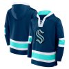 Pánská mikina Seattle Kraken NHL Mens Laced Hockey Hoodie