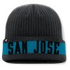 Pánská zimní čepice San Jose Sharks NHL A/CAP Beanie Cuff
