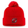 Pánská zimní čepice New Jersey Devils NHL A/CAP Beanie Cuff Pom