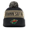 Pánská Zimní Čepice Minnesota Wild A/CAP Beanie Cuff W/Pom