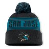 Pánská Zimní Čepice San Jose Sharks A/CAP Beanie Cuff W/Pom