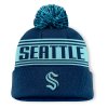 Pánská Zimní Čepice Seattle Kraken A/CAP Beanie Cuff W/Pom