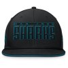 Pánská kšiltovka San Jose Sharks NHL Flat Brim Snapback