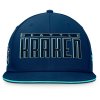Pánská kšiltovka Seattle Kraken NHL Flat Brim Snapback
