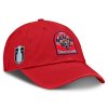 Pánská kšiltovka Florida Panthers NHL 2025 Stanley Cup Champions Hometown Slogan Adjustable Hat - Red