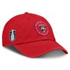 Pánská kšiltovka Florida Panthers NHL 2025 Stanley Cup Champions Core Circle Logo Adjustable Hat - Red