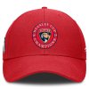 Pánská kšiltovka Florida Panthers NHL 2025 Stanley Cup Champions Core Circle Logo Adjustable Hat - Red