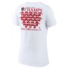 Dámské tričko Florida Panthers NHL 2025 Stanley Cup Champions Jersey Roster V-Neck T-Shirt - White