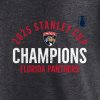 Pánské tričko Florida Panthers NHL 2025 Stanley Cup Champions Rush Tri-Blend T-Shirt - Heather Charcoal