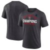 Pánské tričko Florida Panthers NHL 2025 Stanley Cup Champions Rush Tri-Blend T-Shirt - Heather Charcoal
