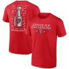 Pánské tričko Florida Panthers NHL 2025 Stanley Cup Champions Signature Roster T-Shirt - Red
