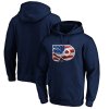 Pánska mikina Philadelphia Flyers Banner Wave Logo Pullover Hoodie - Navy