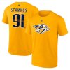 Pánske tričko Steven Stamkos #91 Nashville Predators Fanatics Authentic Stack Name & Number T-Shirt - Gold