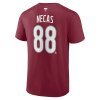Pánské tričko Martin Necas #88 Colorado Avalanche NHL Name & Number T-Shirt