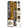 Samolepky na Stenu Pittsburgh Penguins Repositionable Street Signs Wall Decal Set