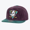 Pánska Šiltovka Anaheim Ducks Sueduroy Snapback Vntg